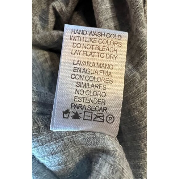 Ruched Front Ribbed Long Sleeve Crop Top With Collar - Picture 4 of 8